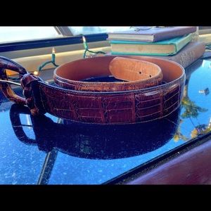 Quality Vintage Hazelnut 80s Belt